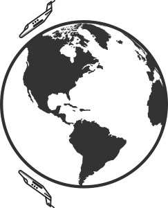 Lietadlá lietajúce dolu hlavou.